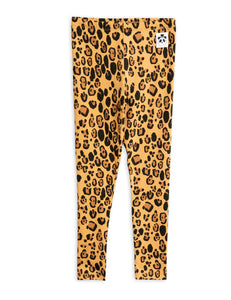 Designer Kids Fashion at Bloom Moda Online Children's Boutique - Mini Rodini Basic Leopard Leggings,  Pants