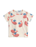 Designer Kids Fashion at Bloom Moda Online Children's Boutique - Mini Rodini Printed Whale T-Shirt,  Shirt