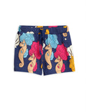 Designer Kids Fashion at Bloom Moda Online Children's Boutique - Mini Rodini Printed Seahorse Shorts,  Pants