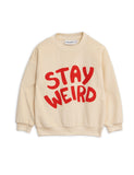 Designer Kids Fashion at Bloom Moda Online Children's Boutique - Mini Rodini Stay Weird Sweatshirt,  Shirt