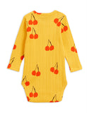 Designer Kids Fashion at Bloom Moda Online Children's Boutique - Mini Rodini Cherry Long Sleeve Body,  Bodies