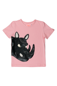 Designer Kids Fashion at Bloom Moda Online Children's Boutique - Wauw Capow by BangBang Bad Rhino T-Shirt,  Shirt