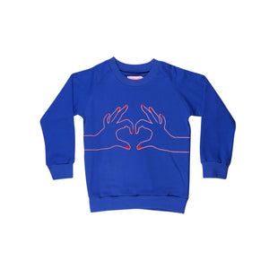 Designer Kids Fashion at Bloom Moda Online Children's Boutique - Wauw Capow by BangBang Love Sweatshirt,  Sweatshirt