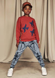 Designer Kids Fashion at Bloom Moda Online Children's Boutique - Mini Rodini Flying Birds Sweatshirt,  Shirt