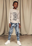 Designer Kids Fashion at Bloom Moda Online Children's Boutique - Mini Rodini Tiger Long Sleeve Wool T-Shirt,  Shirt