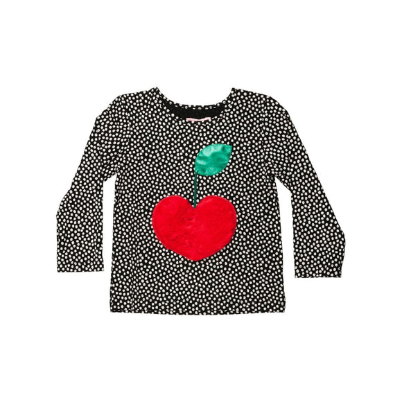 Designer Kids Fashion at Bloom Moda Online Children's Boutique - Wauw Capow by BangBang Cherry Tee Dot,  Blouse