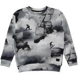 Designer Kids Fashion at Bloom Moda Online Children's Boutique - Molo Morell Snowboarders Sweatshirt,  Shirt