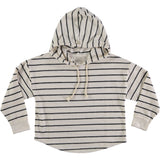 Designer Kids Fashion at Bloom Moda Online Children's Boutique - Búho Willy Navy Stripes Hood Sweater,  Shirt