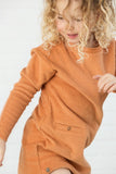 Designer Kids Fashion at Bloom Moda Online Children's Boutique - Little Hedonist Lena Terry Cloth Dress,  Dress