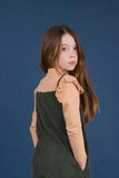 Designer Kids Fashion at Bloom Moda Online Children's Boutique - Tinycottons Mockneck Shirt,  Shirt