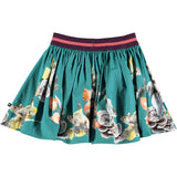 Designer Kids Fashion at Bloom Moda Online Children's Boutique - Molo Brenda Playful Squirrels Skirt,  Skirt
