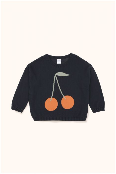 Designer Kids Fashion at Bloom Moda Online Children's Boutique - Tinycottons Cherries Sweater,  Sweaters