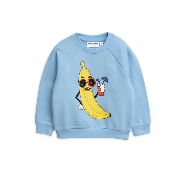 Designer Kids Fashion at Bloom Moda Online Children's Boutique - Mini Rodini Banana Sweatshirt,  Shirt