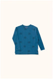 Designer Kids Fashion at Bloom Moda Online Children's Boutique - Tinycottons Fish and Chips Relaxed Shirt,  Shirt
