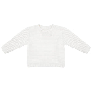 Designer Kids Fashion at Bloom Moda Online Children's Boutique - Little Indians Knit Sweater Off White,  Sweater